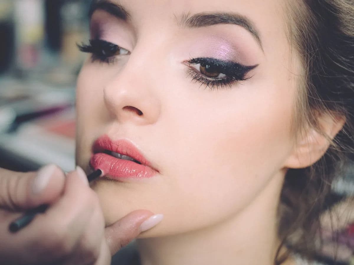 Bridal trial makeup in London